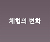 체형의 변화